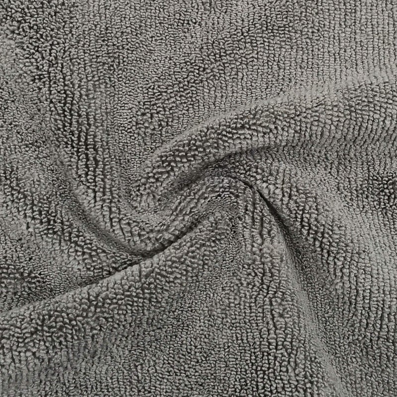 POLYTE Microfiber Cleaning Towel (16x24, 6 Pack, Professional, Blue,Camel,Gray) - Image 3